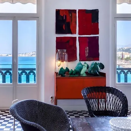 דירה L50 2p Rauba Capeu Sea View Ilovenice Balcony&ac ניס