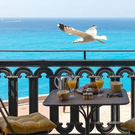 דירה L50 2p Rauba Capeu Sea View Ilovenice Balcony&ac ניס